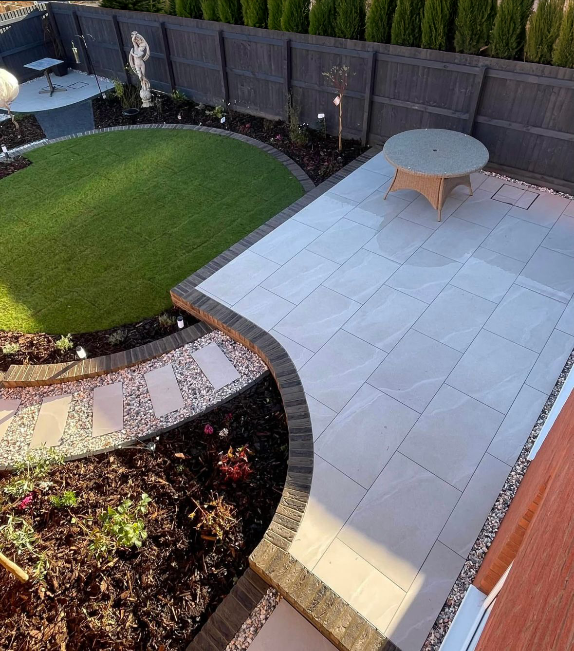 21.6m2 Pallet Deal Solace Grey Outdoor Porcelain Paving Slabs - 900x600 image 0