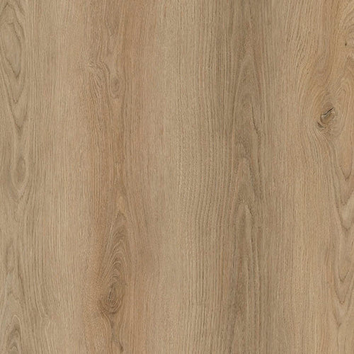 Close-up of Lesedi Oak Luxury Click Vinyl Flooring 5mm, showcasing light warm oak tones, authentic wood-effect grain, subtle natural knot detailing and a realistic matt embossed finish for a bright, timeless look.