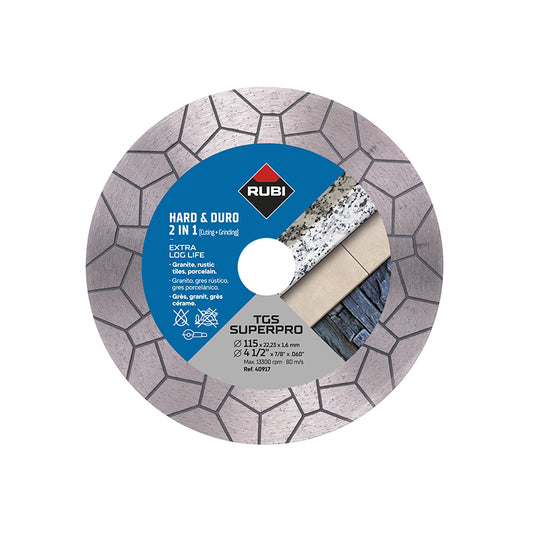 Rubi TGS 115 SuperPro Diamond Blade